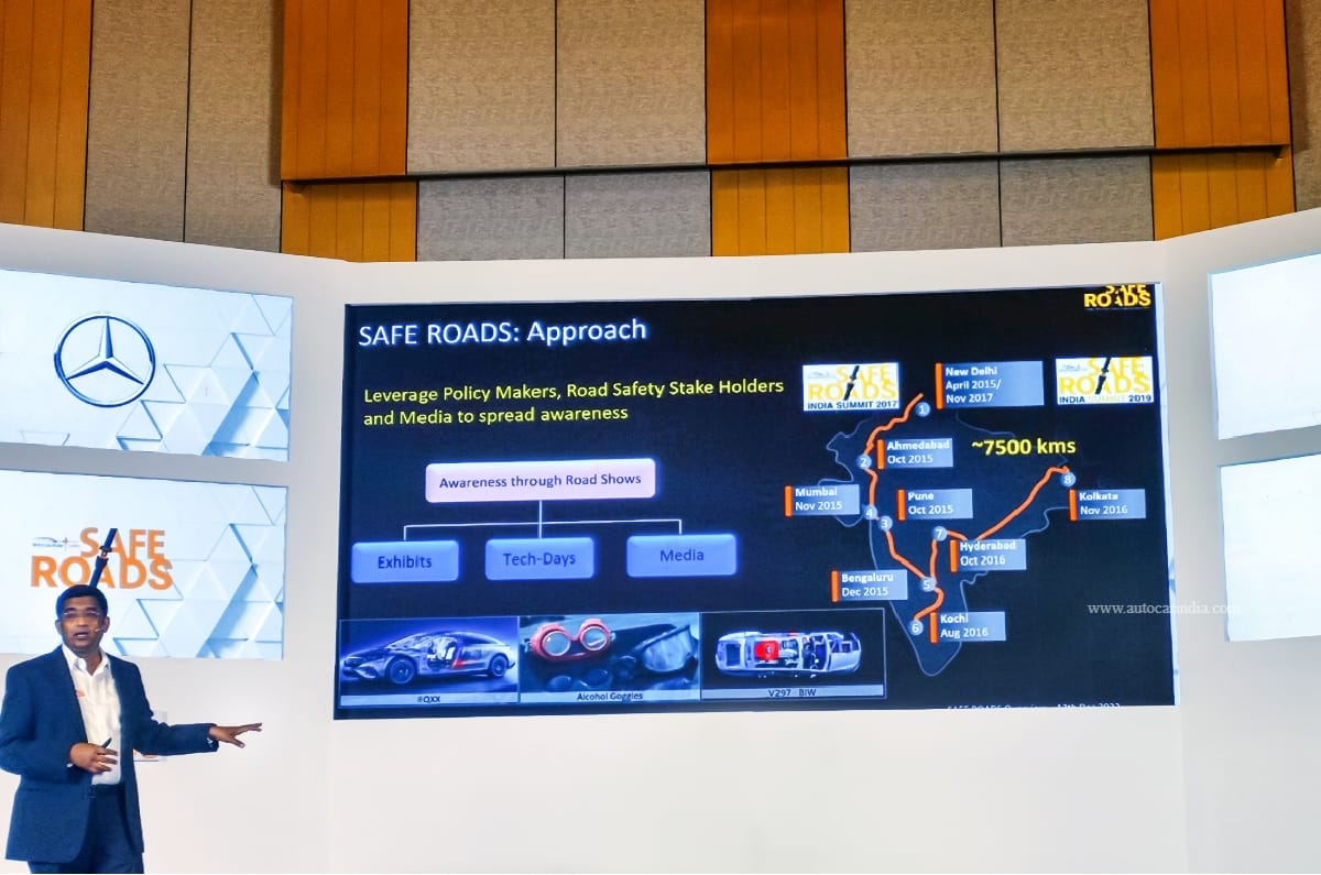 Mercedes-Benz safe roads summit 2022 details - Vimarsana News